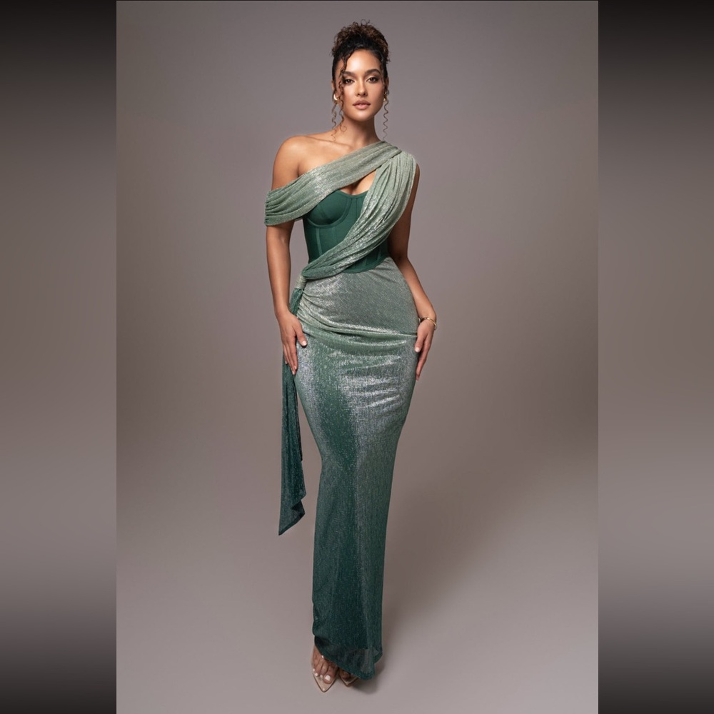 JLux Label drape dress